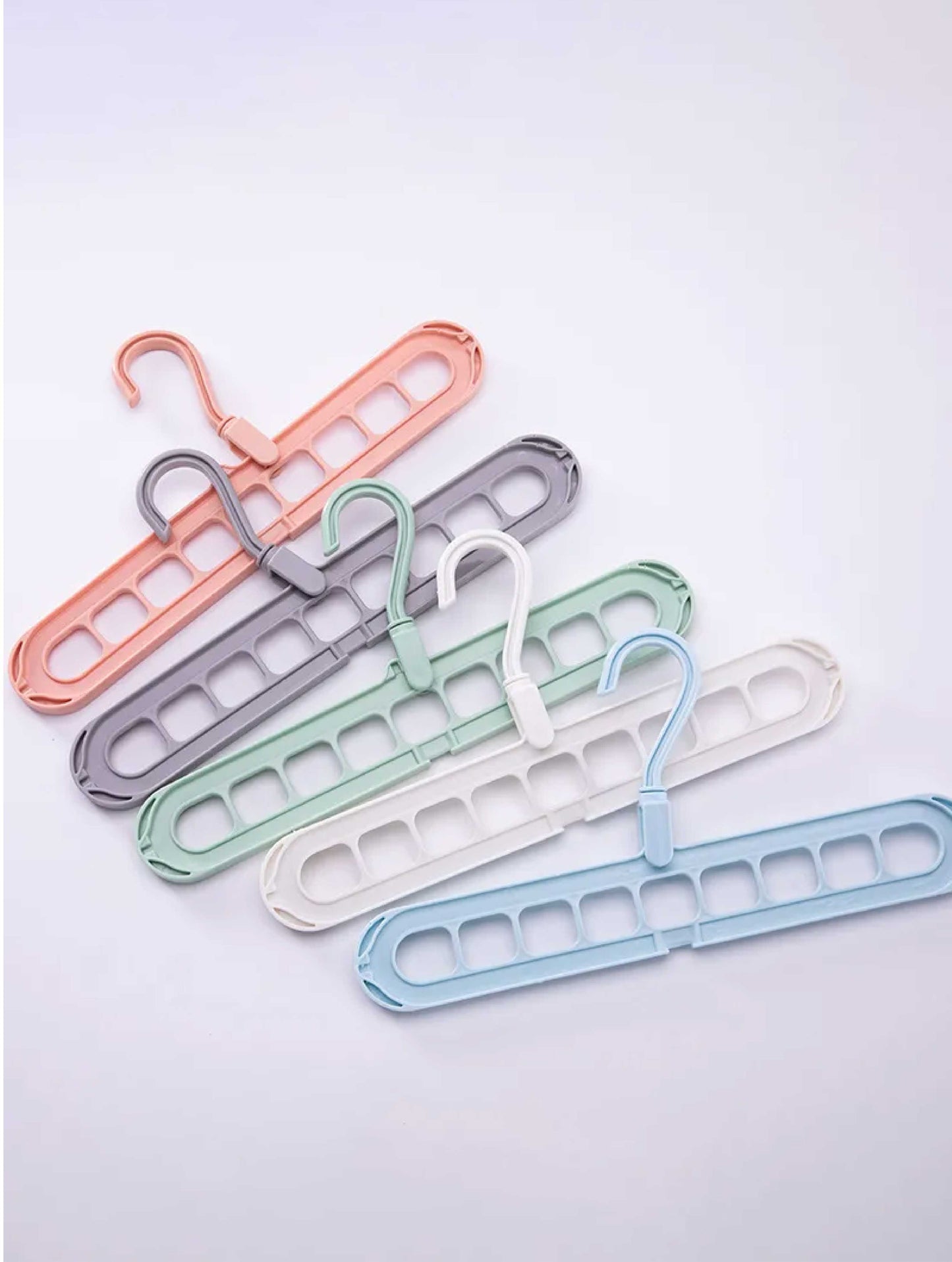 Multifunctional rotary non-slip laundry rack