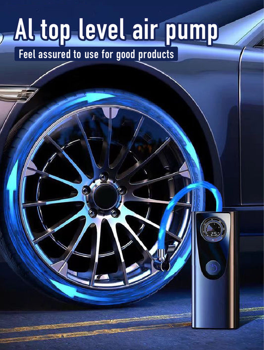 Portable high-power car air pump