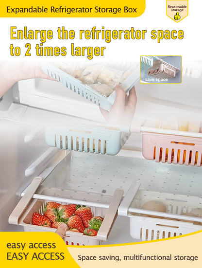 Expandable Refrigerator Storage Box