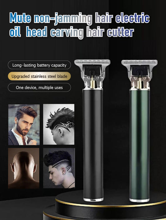 Electric slicked-back hair clipper