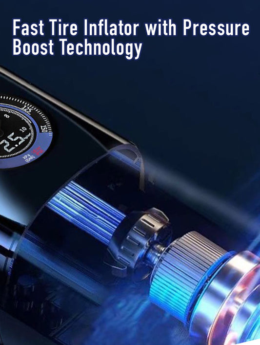Portable high-power car air pump