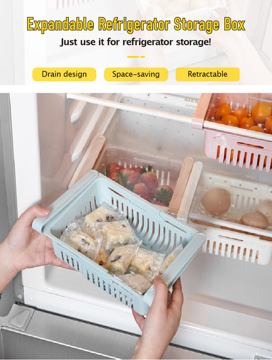 Expandable Refrigerator Storage Box
