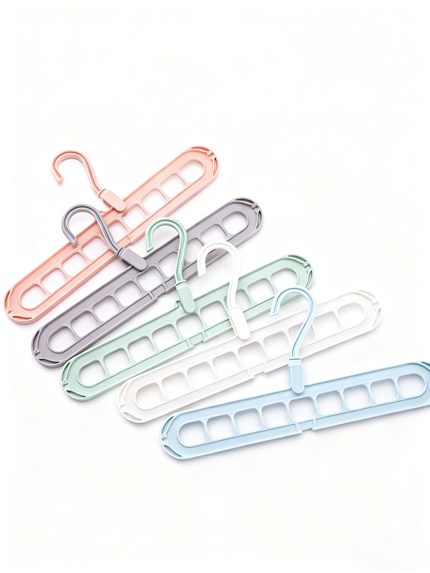 Anzgnz-Multifunctional rotary non-slip laundry rack