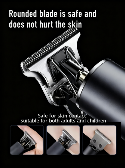 Anzgnz-Electric slicked-back hair clipper