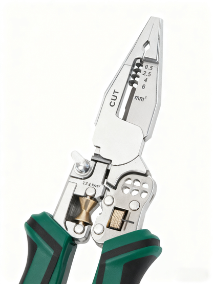 Anzgnz-Multi-function pointed-nosed wire stripping pliers