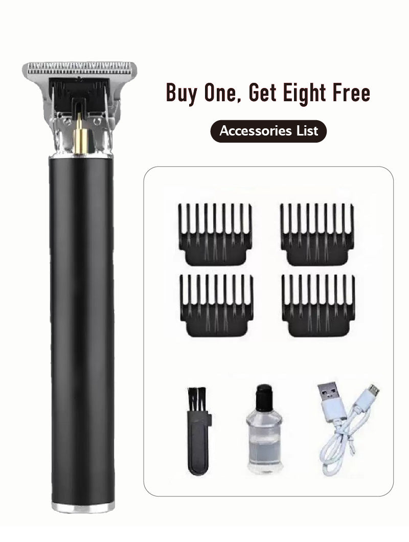 Electric slicked-back hair clipper