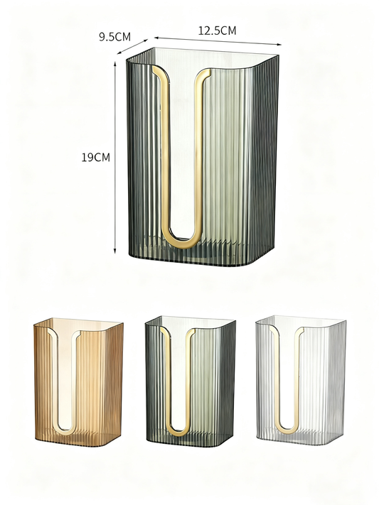 Anzgnz-Acrylic Wall-mounted Tissue Dispenser Box
